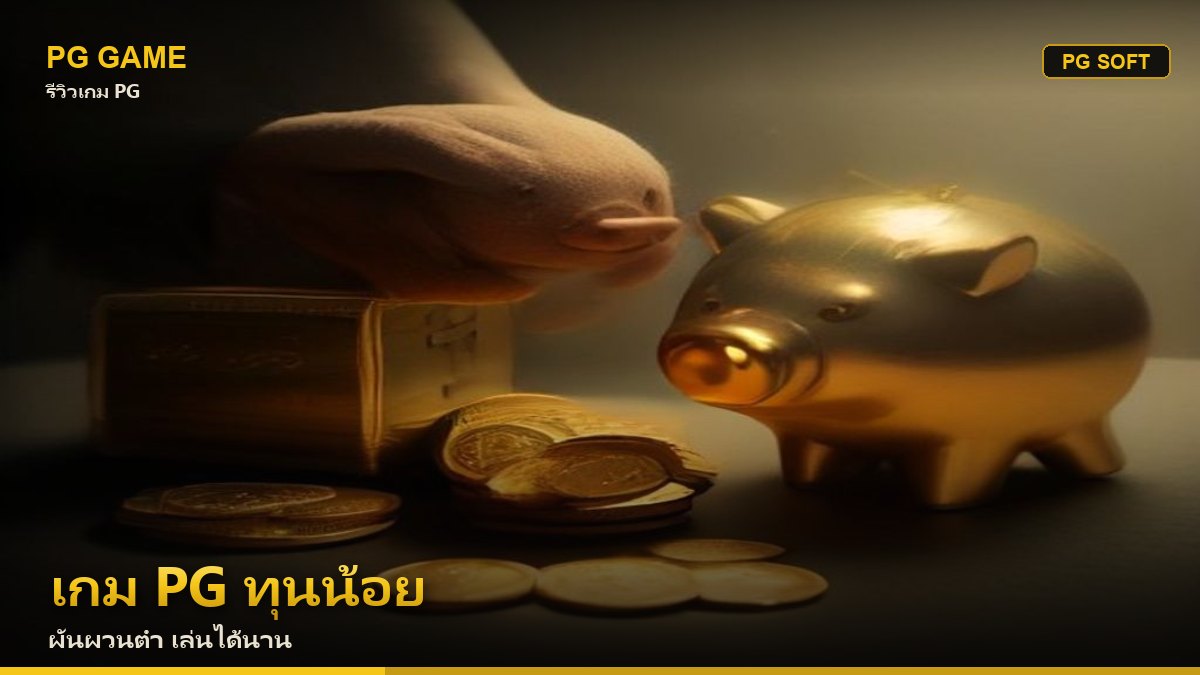 เกม PG ทุนน้อย ผันผวนต่ำ